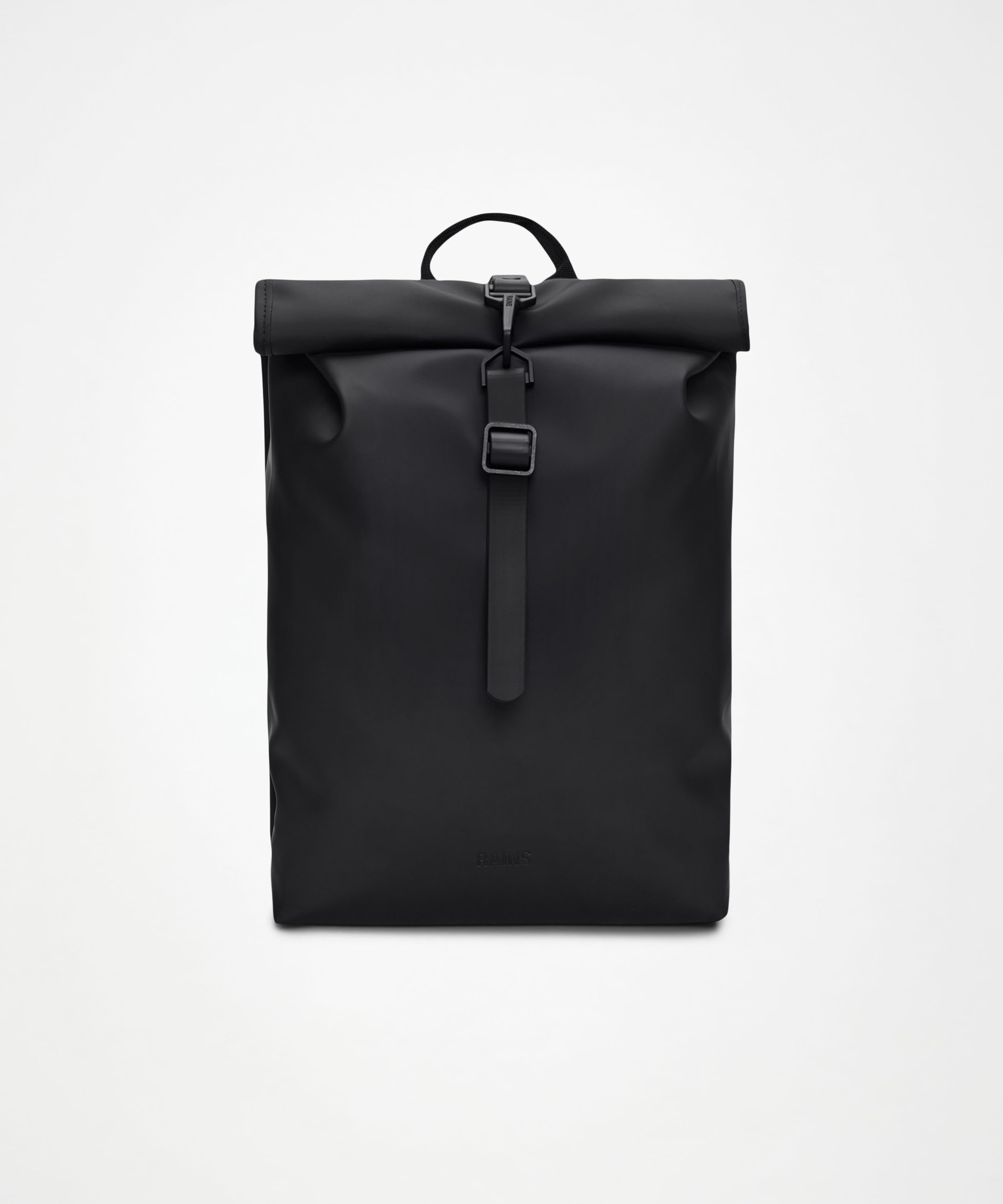 Rains Rolltop Rucksack Mini – 01 Black