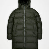 Rains Alta Longer Puffer Jacket – 03 Green