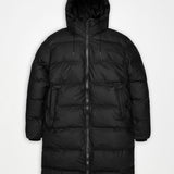 Rains Alta Longer Puffer Jacket – 01 Black