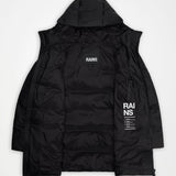 Rains Women's Alta Long Puffer String Jacket