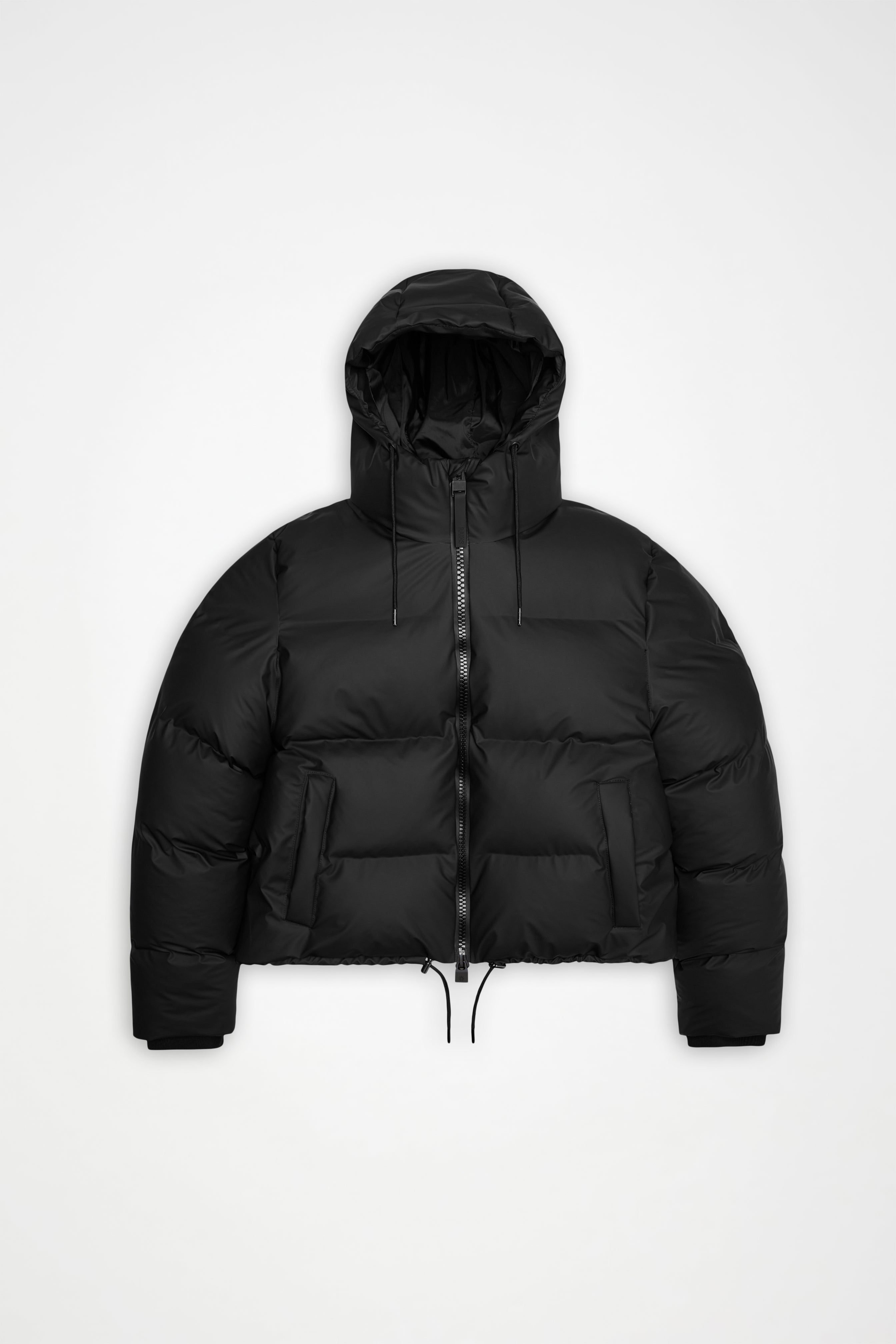 Rains Alta Short Puffer Jacket – 01 Black