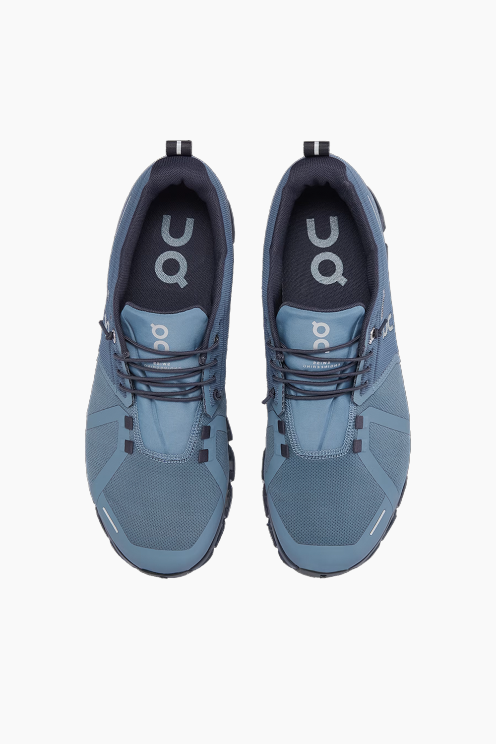 ON | Men's Cloud 5 Waterproof in Metal/Navy