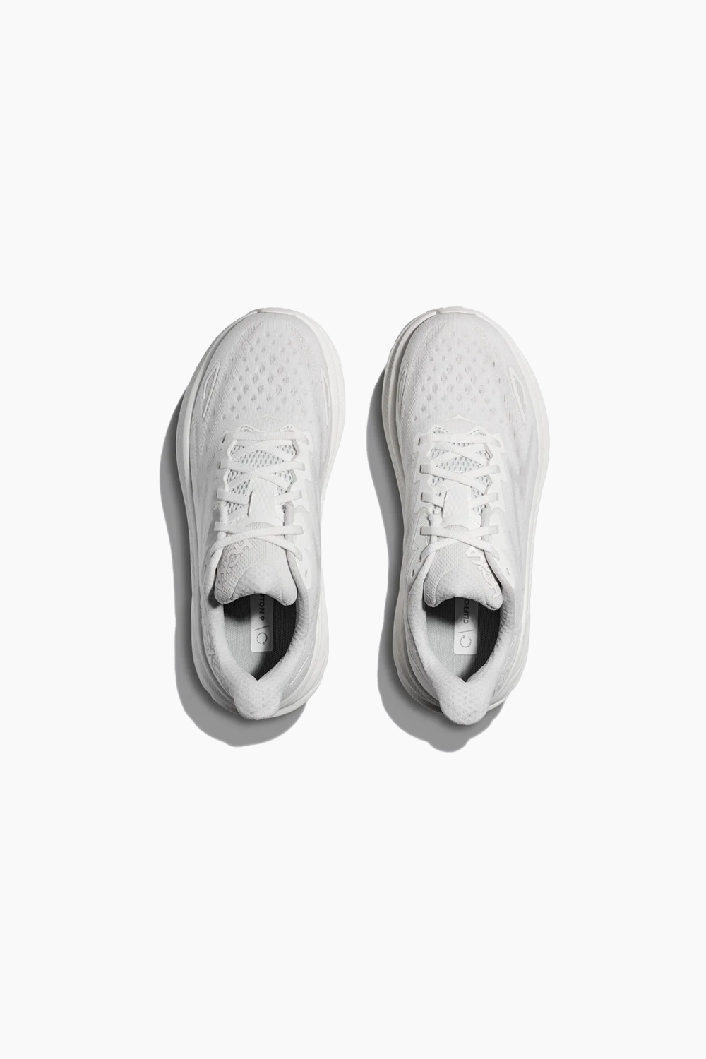 Hoka Men's Clifton 9 Sneaker in White/White