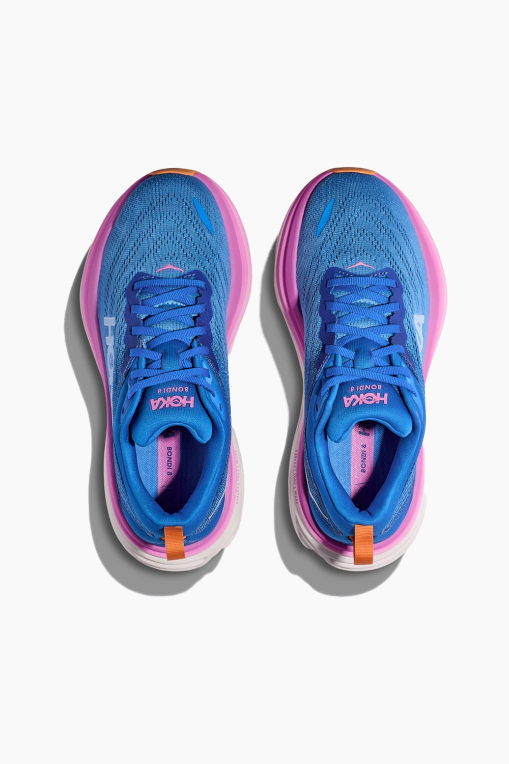 Hoka Women's Bondi 8 in Coastal Sky/All Aboard