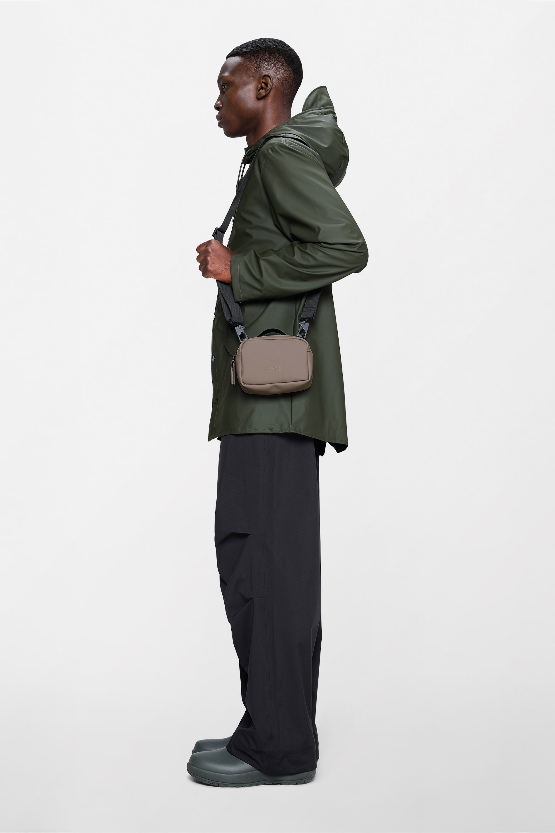 Rains Box Bag Micro – 173 Cinder