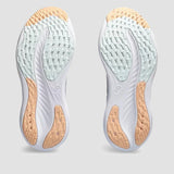 ASICS Women's Gel-Nimbus 26 Sneaker in Sheet Rock/Pale Mint