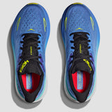 Hoka Men's Clifton 9 Sneaker in Virtual Blue/Cerise