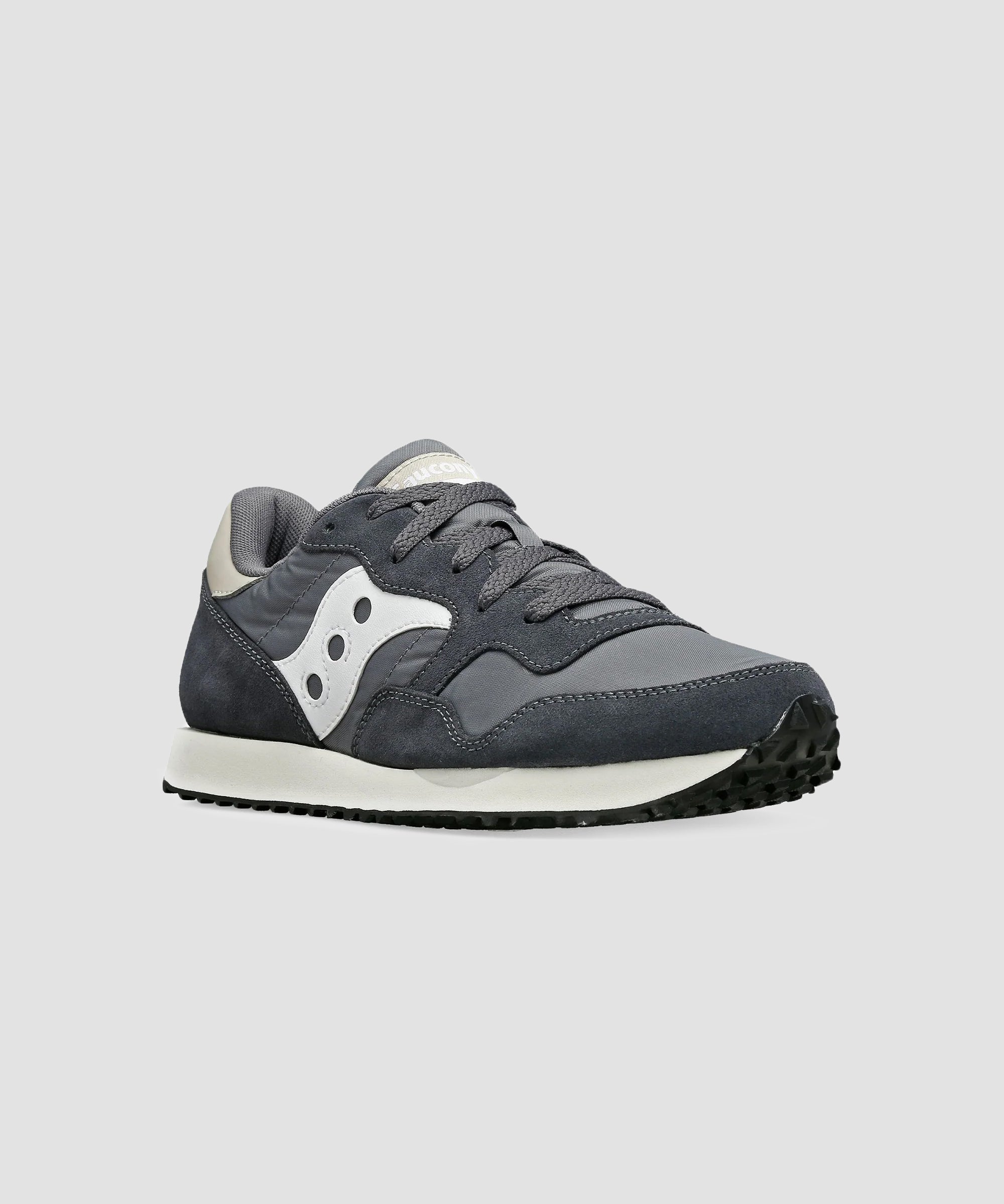 Baskets DXN pour femmes de Saucony en gris foncé/beige