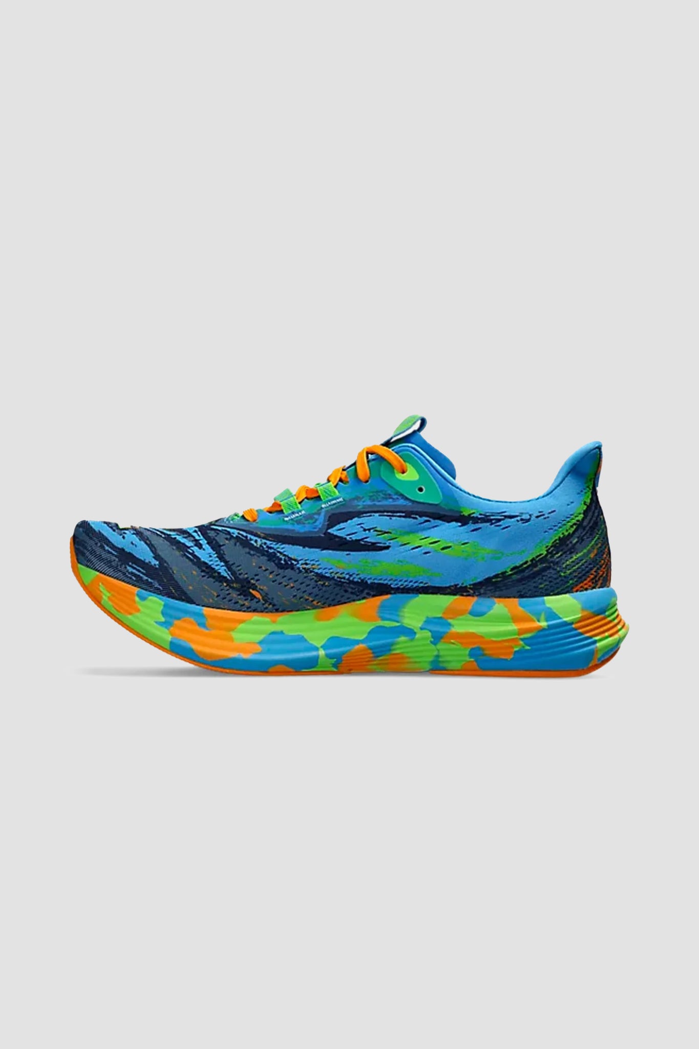 ASICS Men's Noosa Tri 15 Sneaker in Waterscape/Electric Lime