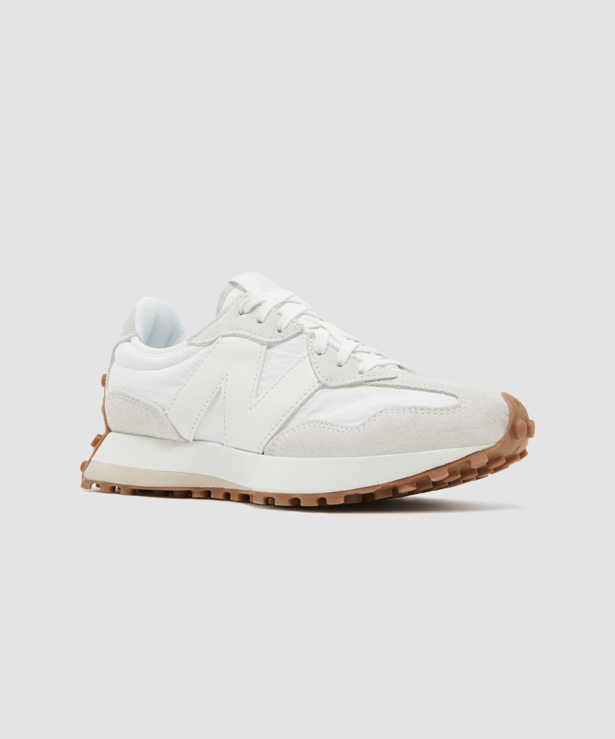 Baskets New Balance 327 pour femme en blanc/beige/gomme
