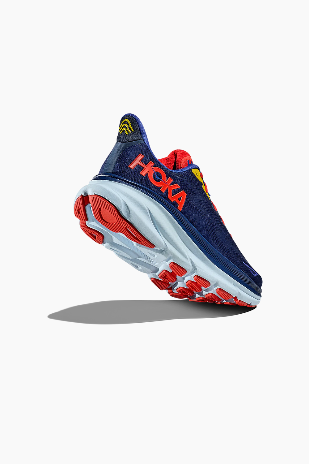 Hoka Men's Clifton 9 Sneaker in Bellwether Blue/Dazzling Blue