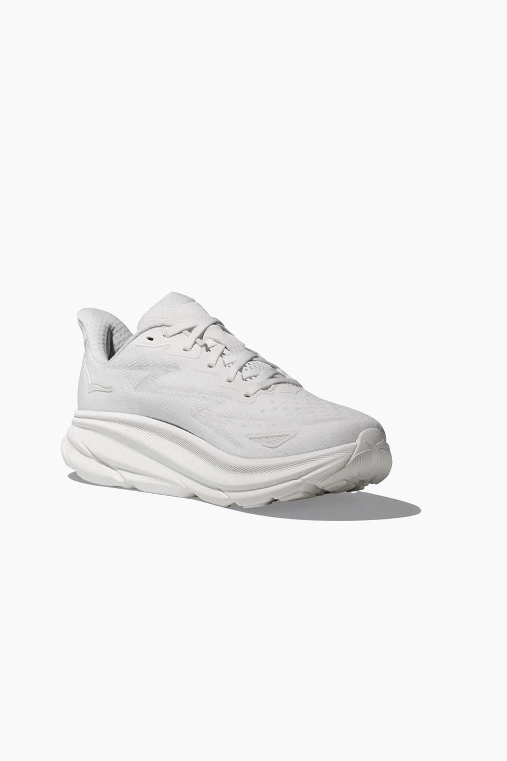 Hoka Men's Clifton 9 Sneaker in White/White