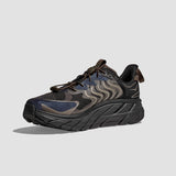 Baskets unisexes HOKA® X SATISFY® Clifton LS en fer forgé/noir