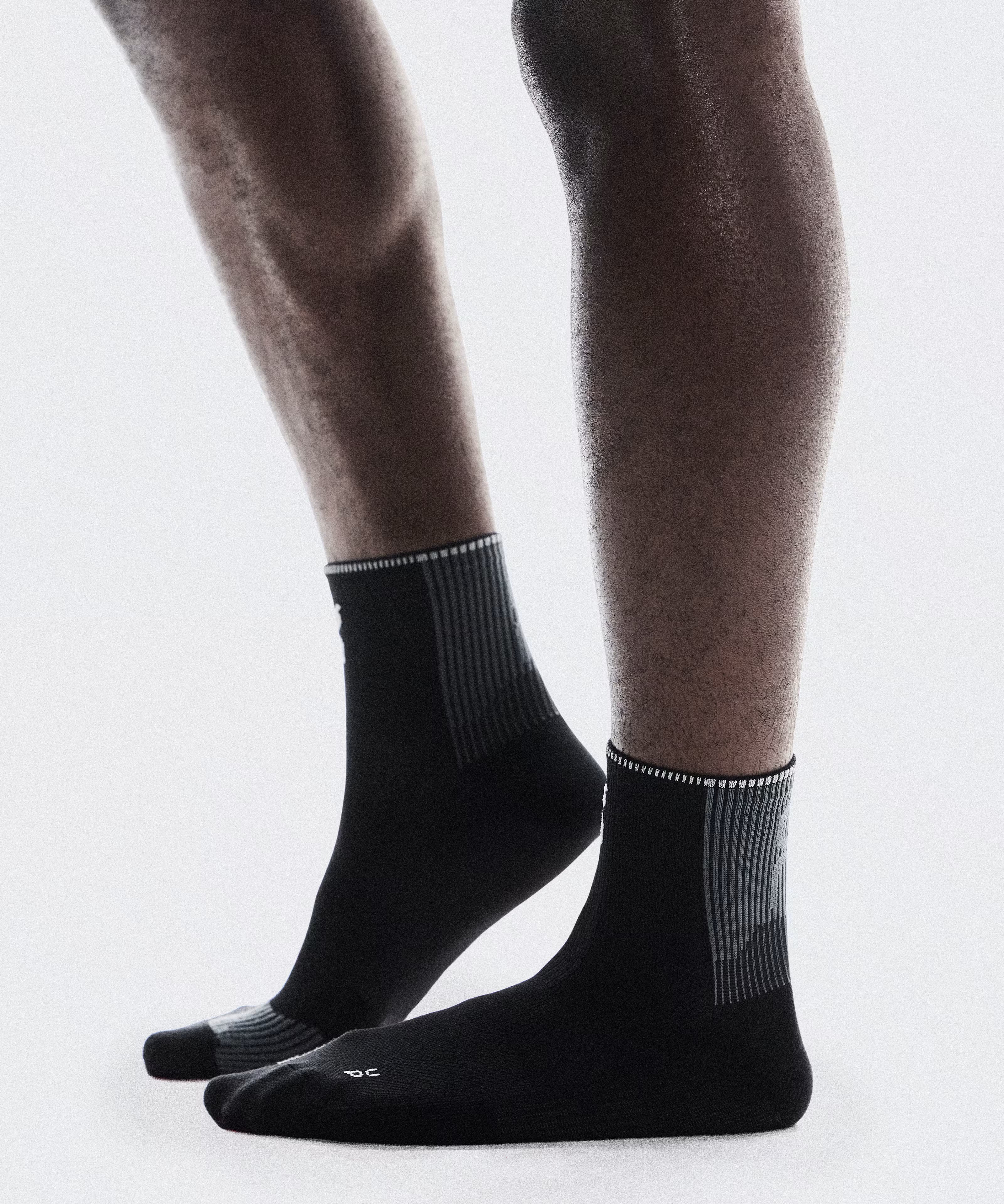 Performance Run Sock Mid 1 – Black | Eclipse