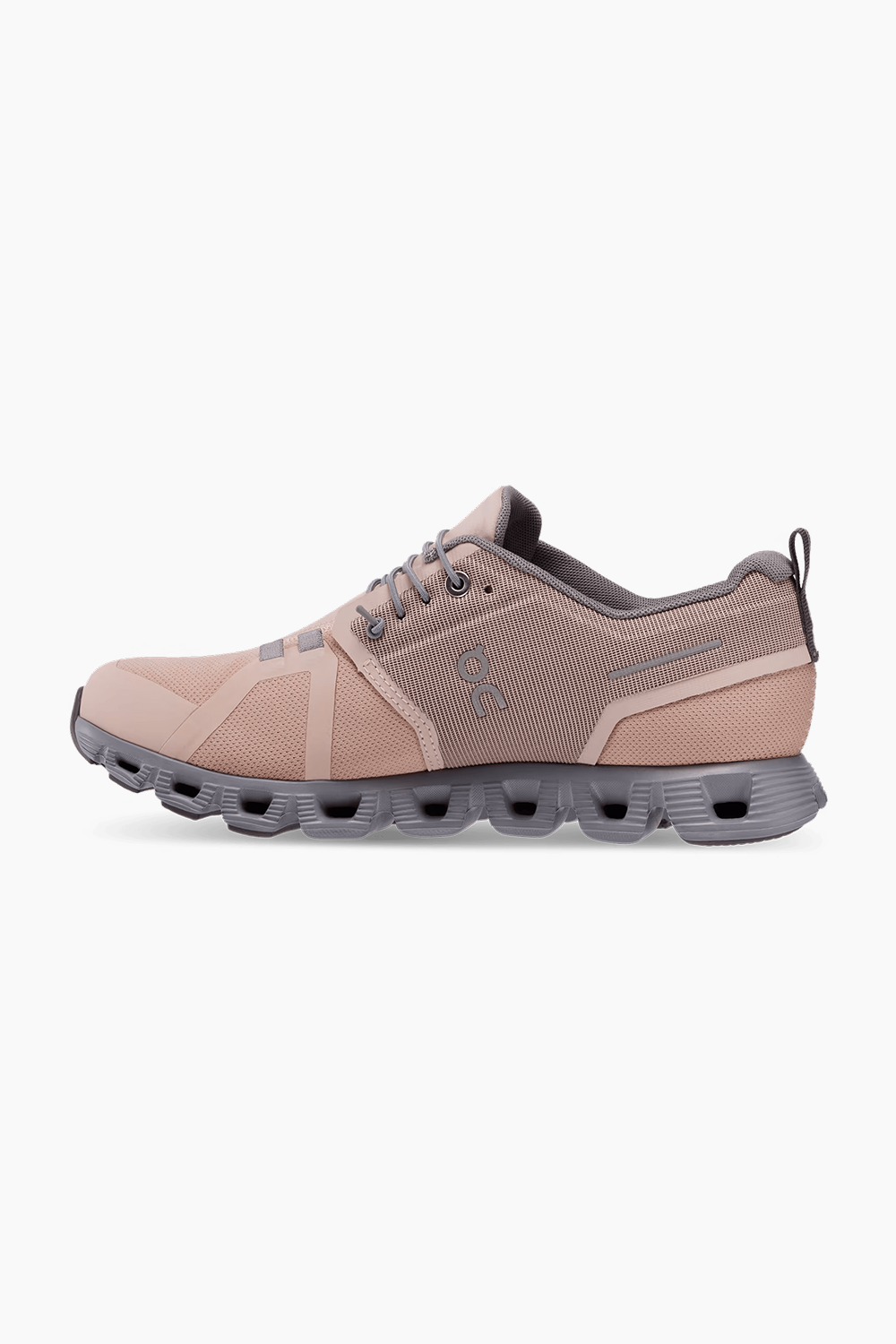 ON | Women's Cloud 5 Waterproof in Rose/Fossil