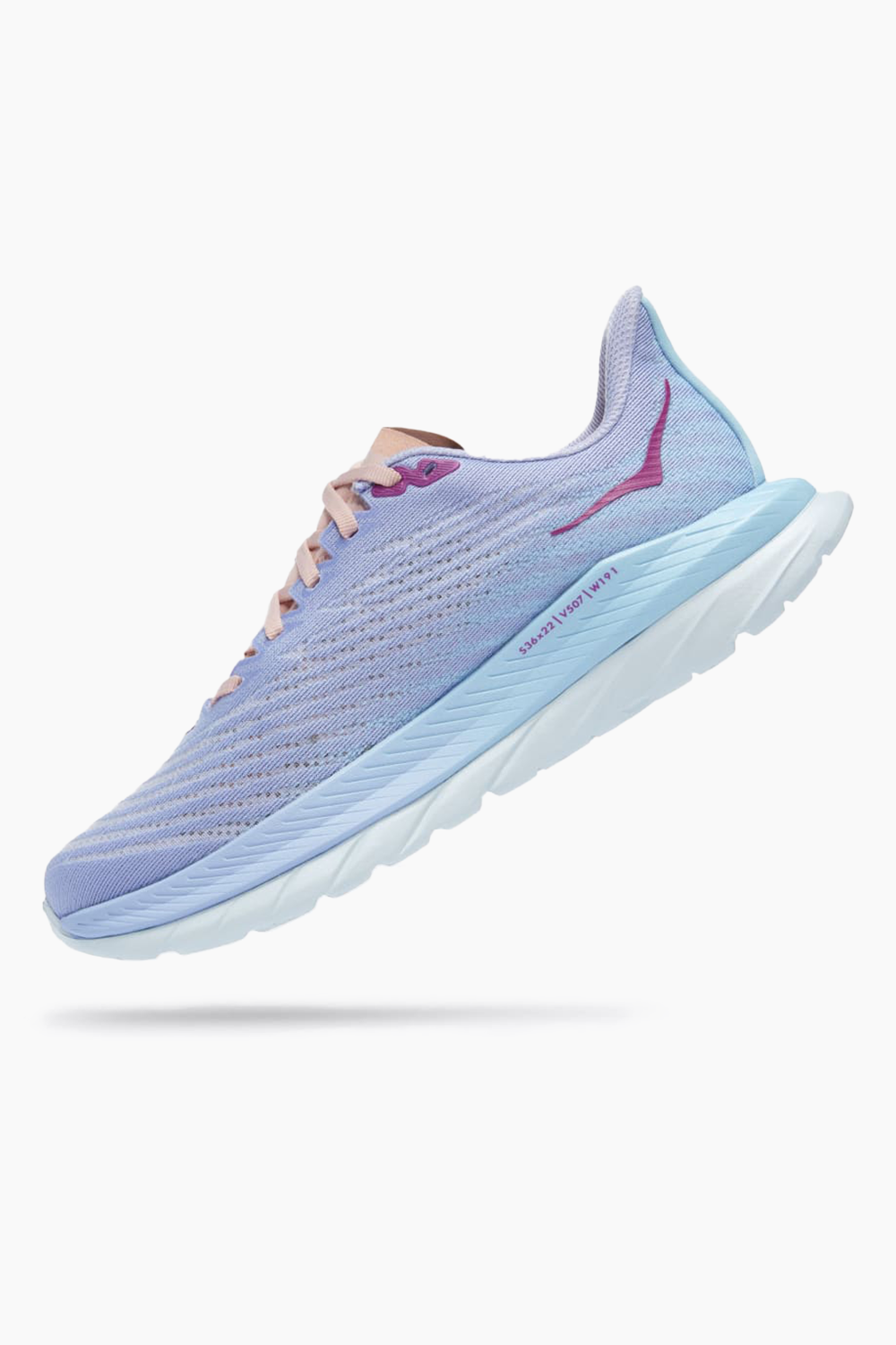 Hoka Women's Mach 5 in Baby Lavender/Summer Song