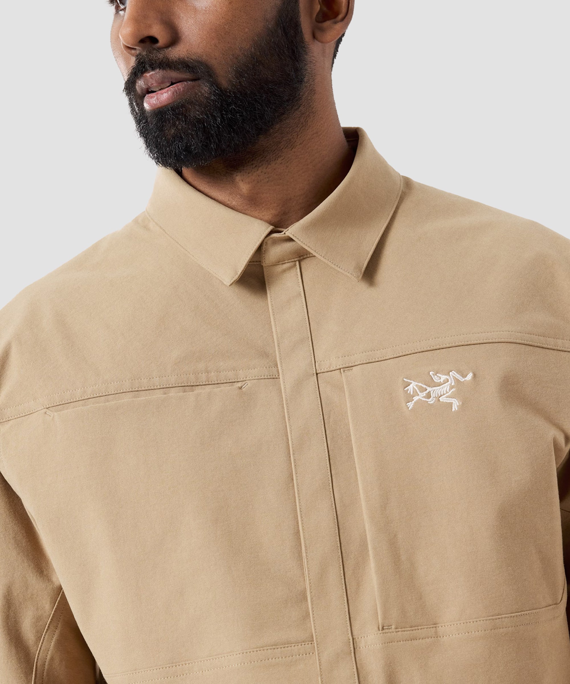 Arc'teryx Men's Cronin Cotton Overshirt – Canvas