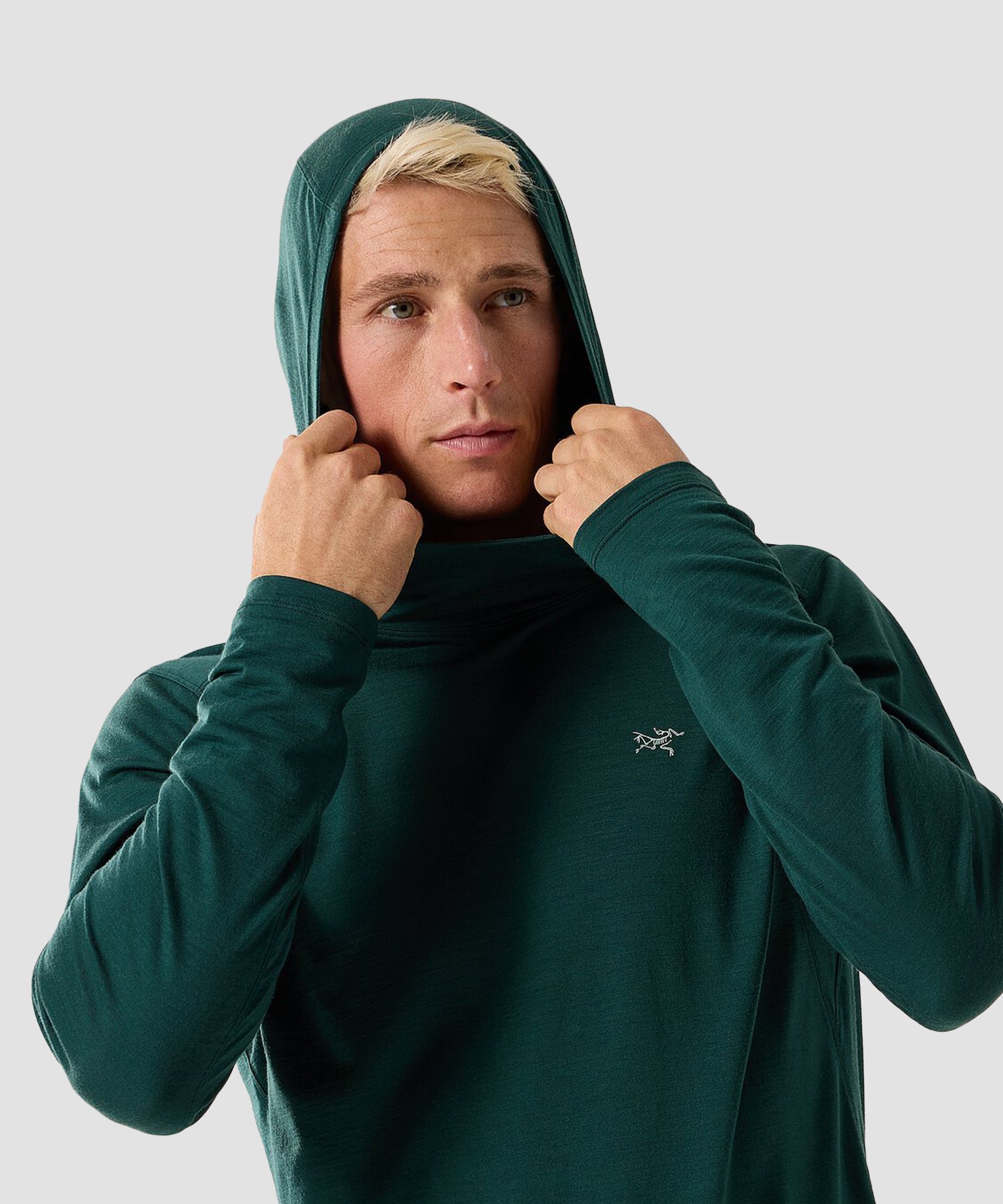 Sweat à capuche en laine mérinos Ionia d'Arc'teryx pour homme en Pytheas