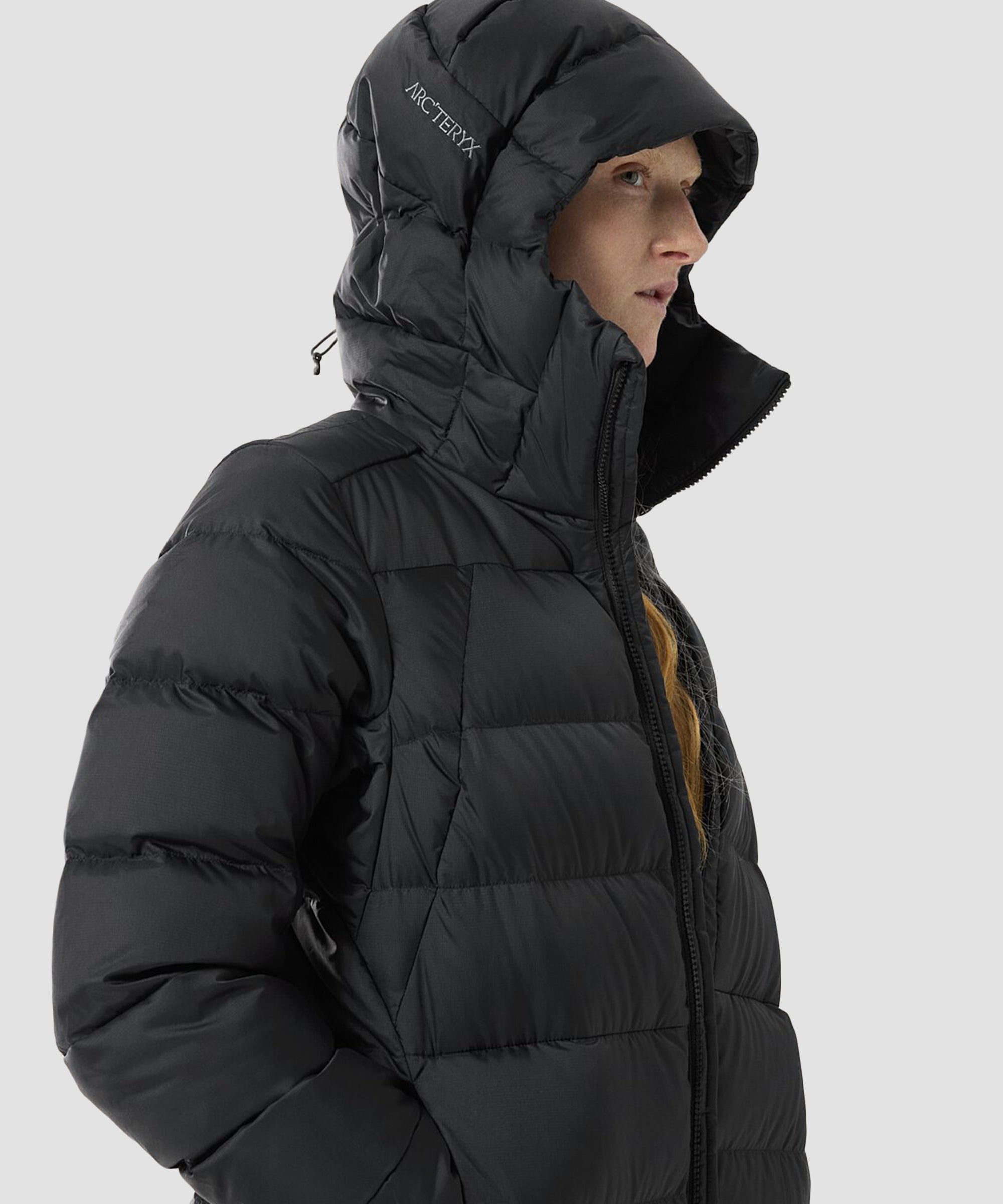 Parka Thorium XLong pour femme Arc'teryx en noir 
