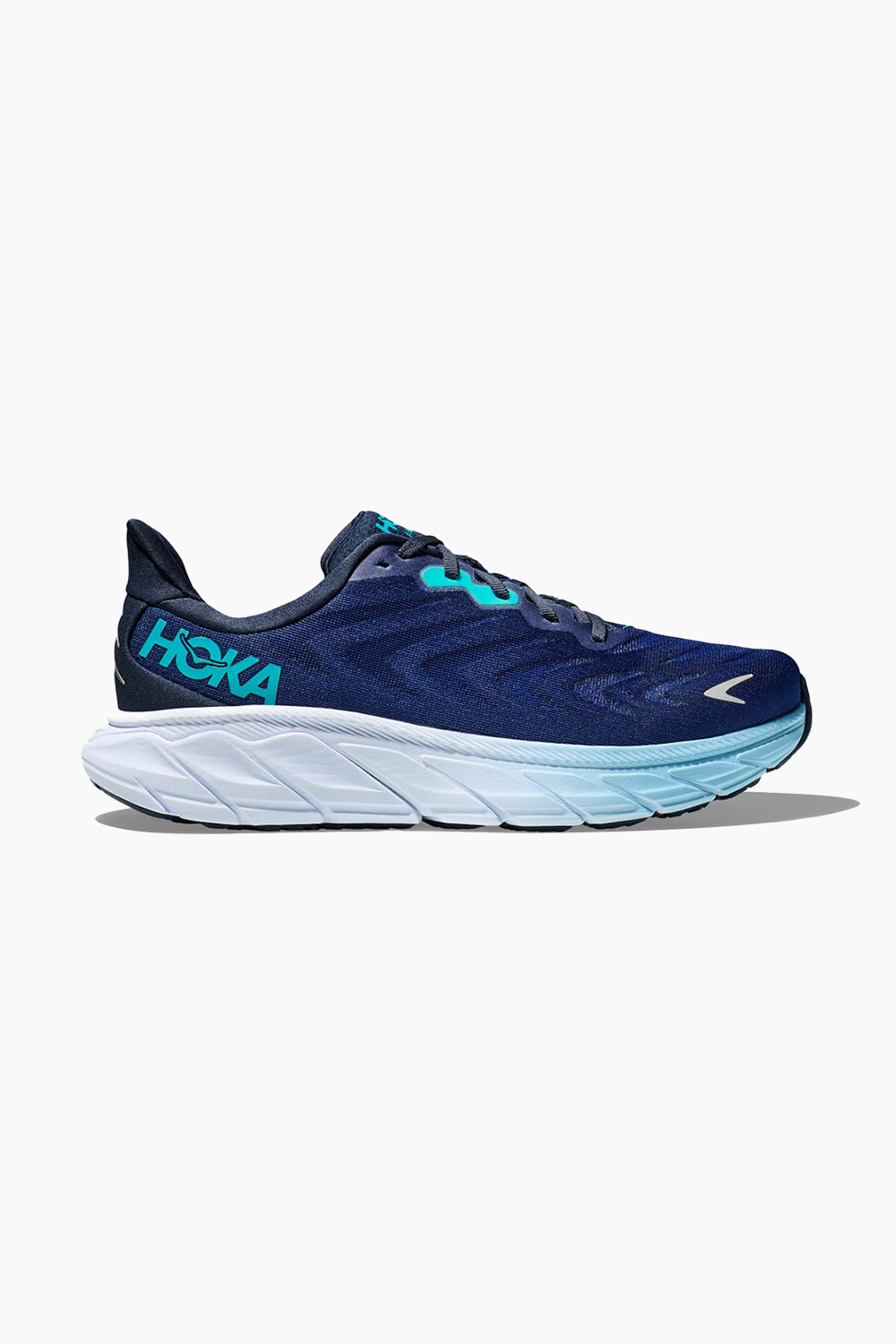 HOKA Men's Arahi 6 in Outer Space/Bellwether Blue