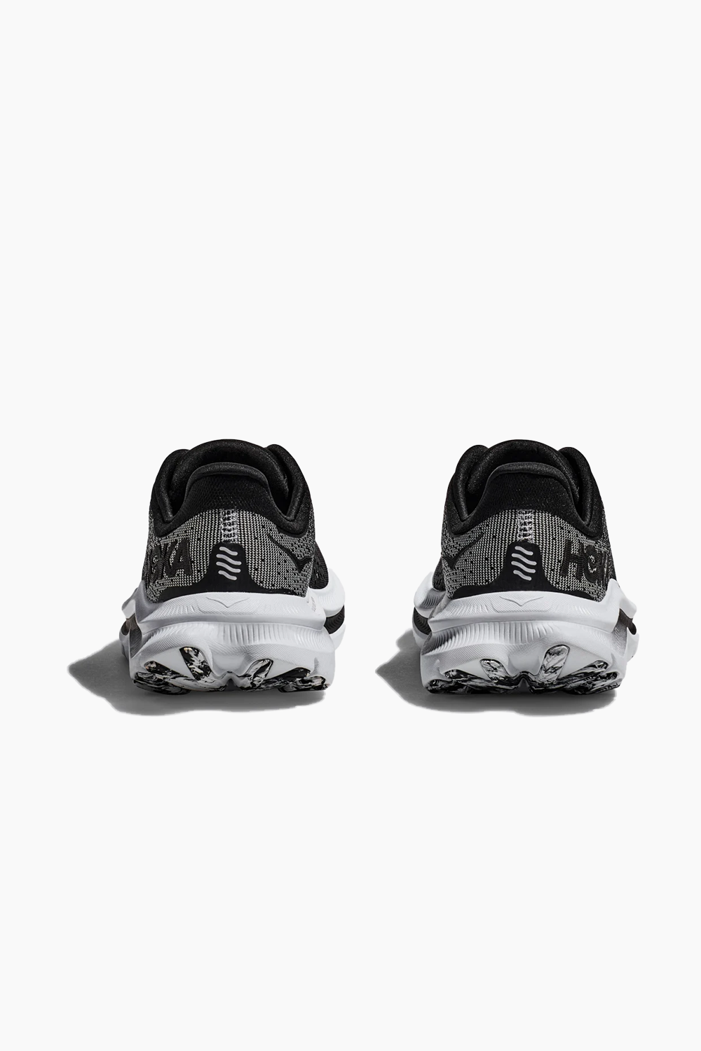 Hoka Men's Kawana Running Shoes in Black/White