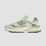 Baskets unisexes New Balance 9060 en vert olive