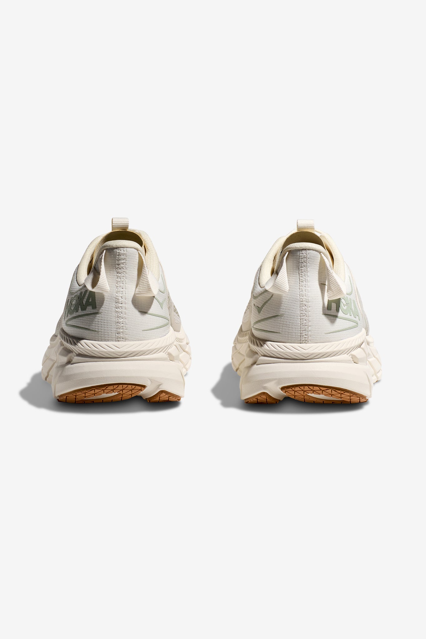 HOKA® x SATISFY® Clifton LS Unisex Sneaker in Celadon Tint/Whisper White