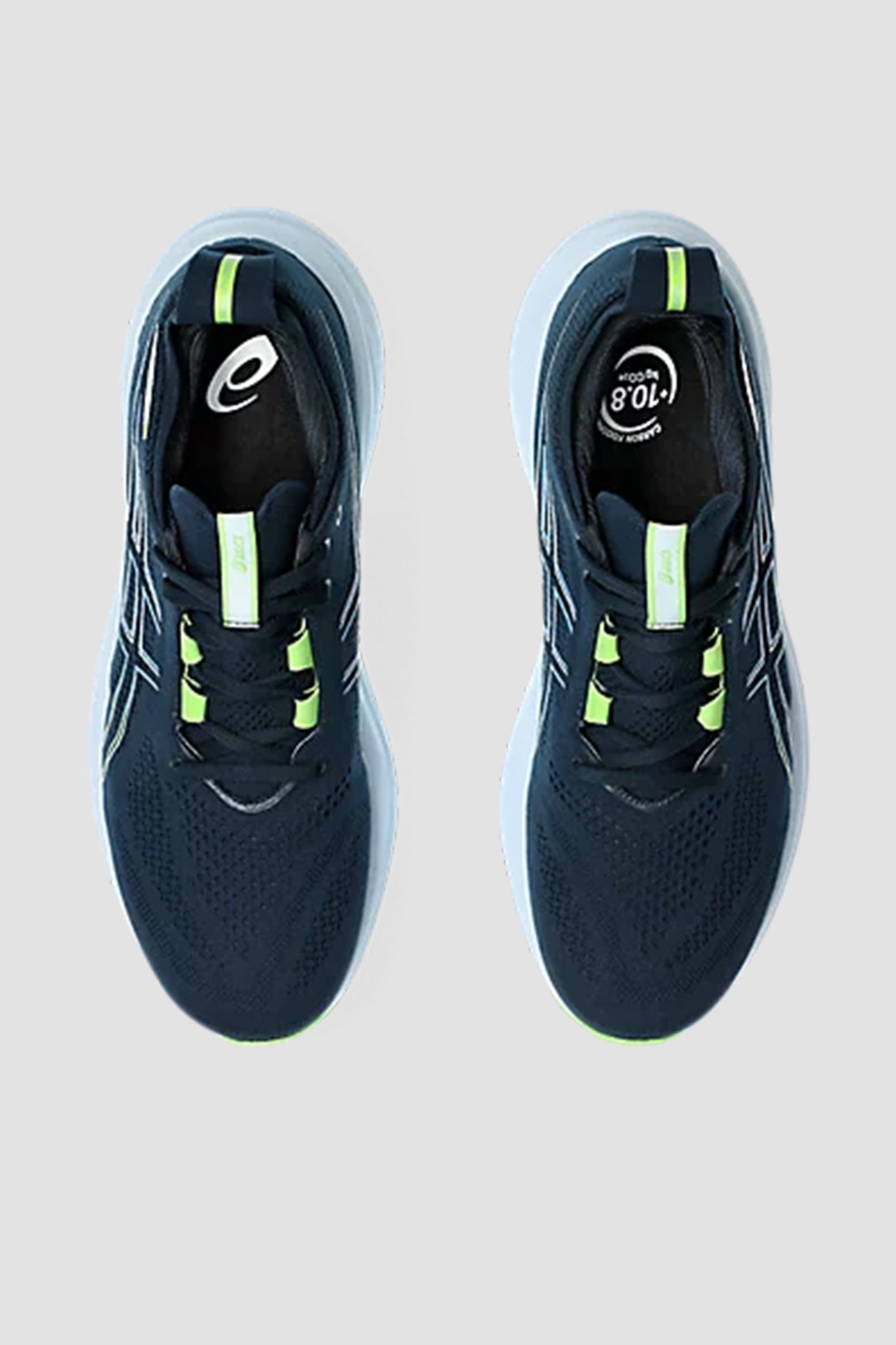 ASICS Men's Gel-Nimbus 26 Sneaker in French Blue/Electric Lime