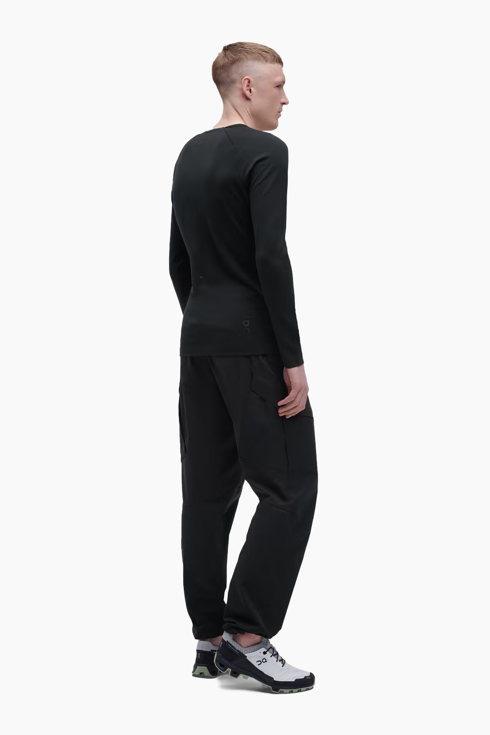 ON | Men's Merino Long-T in Black