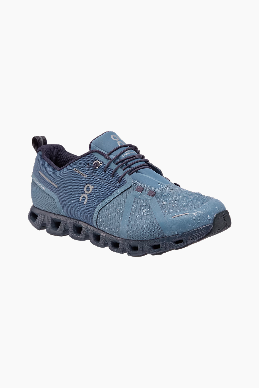 ON | Men's Cloud 5 Waterproof in Metal/Navy