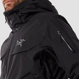 Veste Macai Arc'teryx pour hommes en noir 