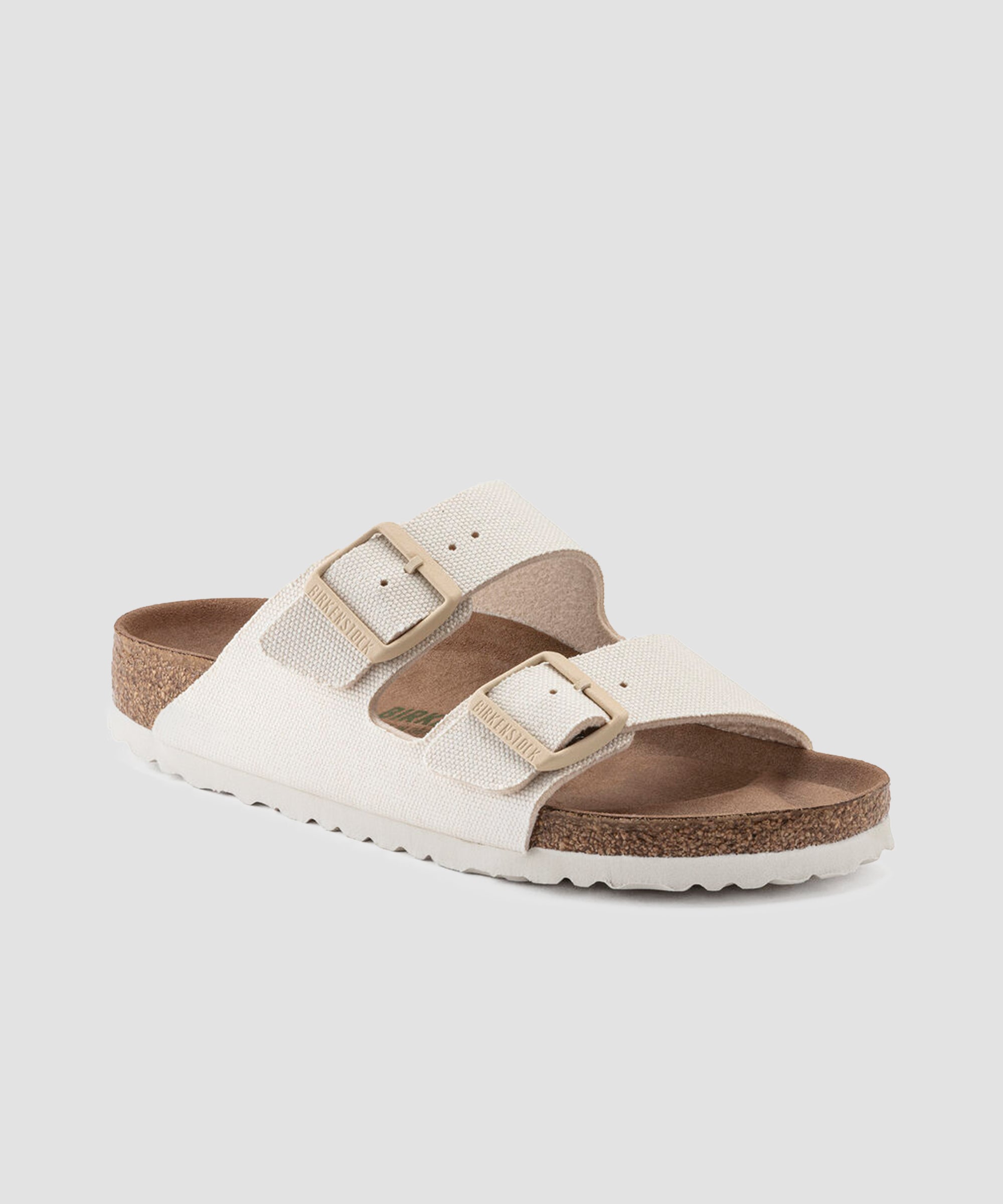 Birkenstock Arizona Vegan Canvas pour femme en coquille d'œuf
