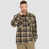 Astrali Checked Fleece Shirt M