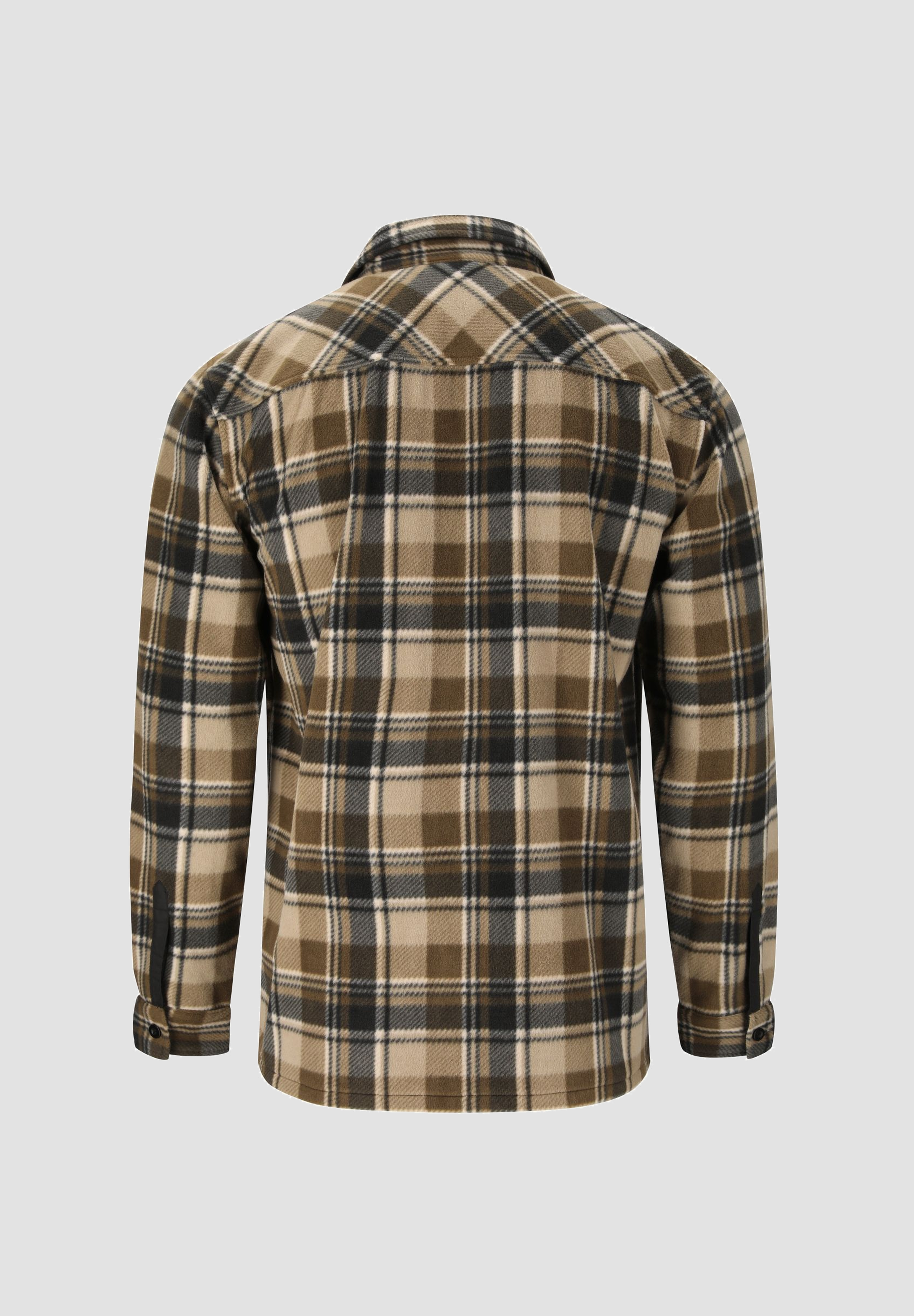 Astrali Checked Fleece Shirt M