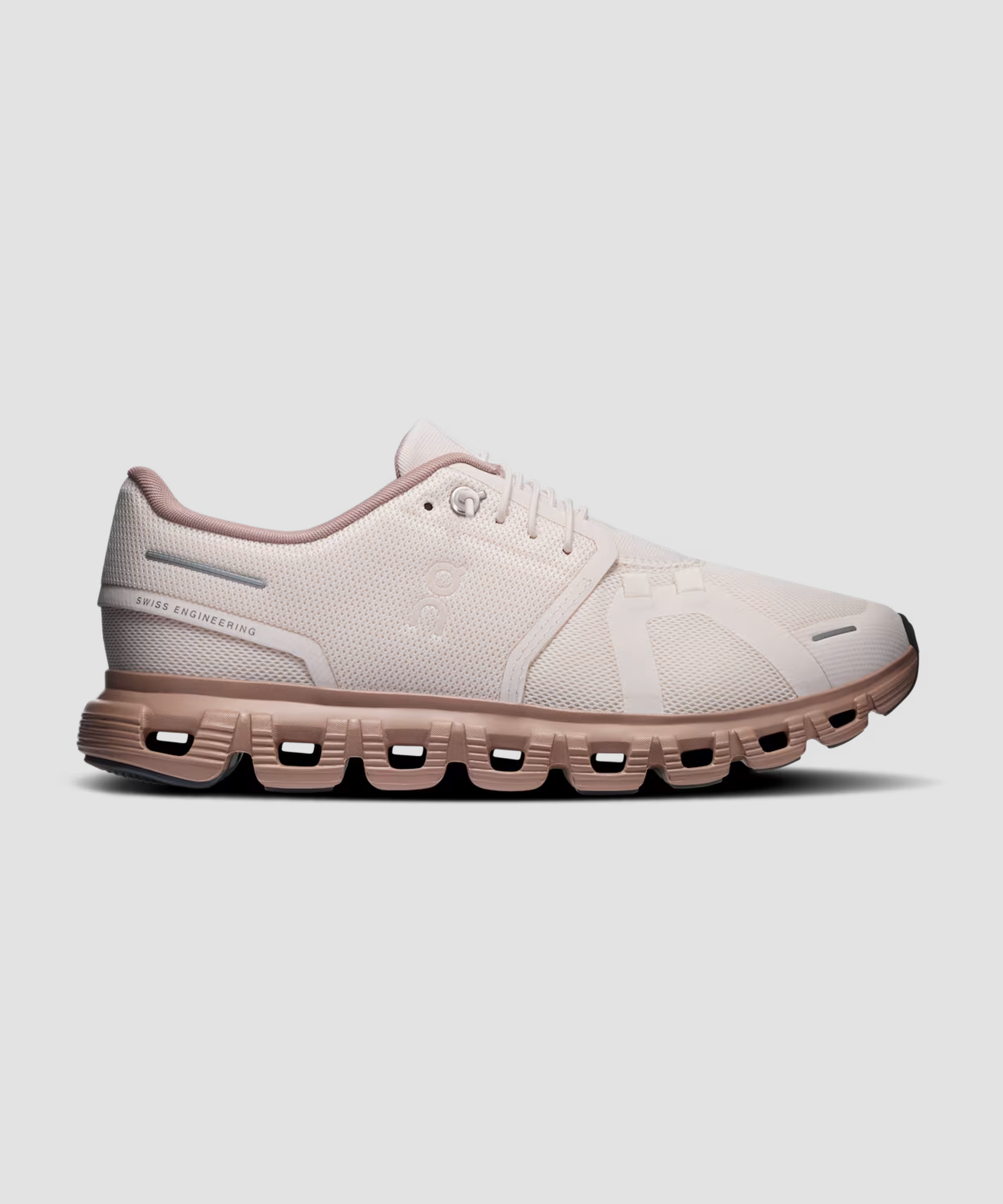ON Women's Cloud 6 – Oyster/Biscuit