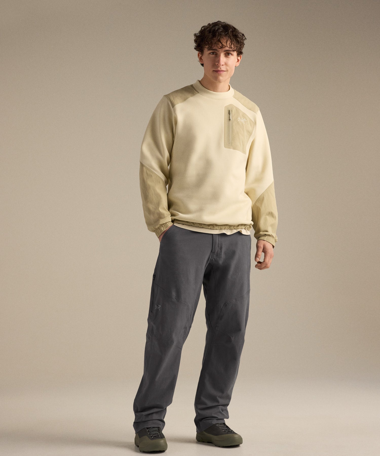 Cronin Cotton Pant - Cloud