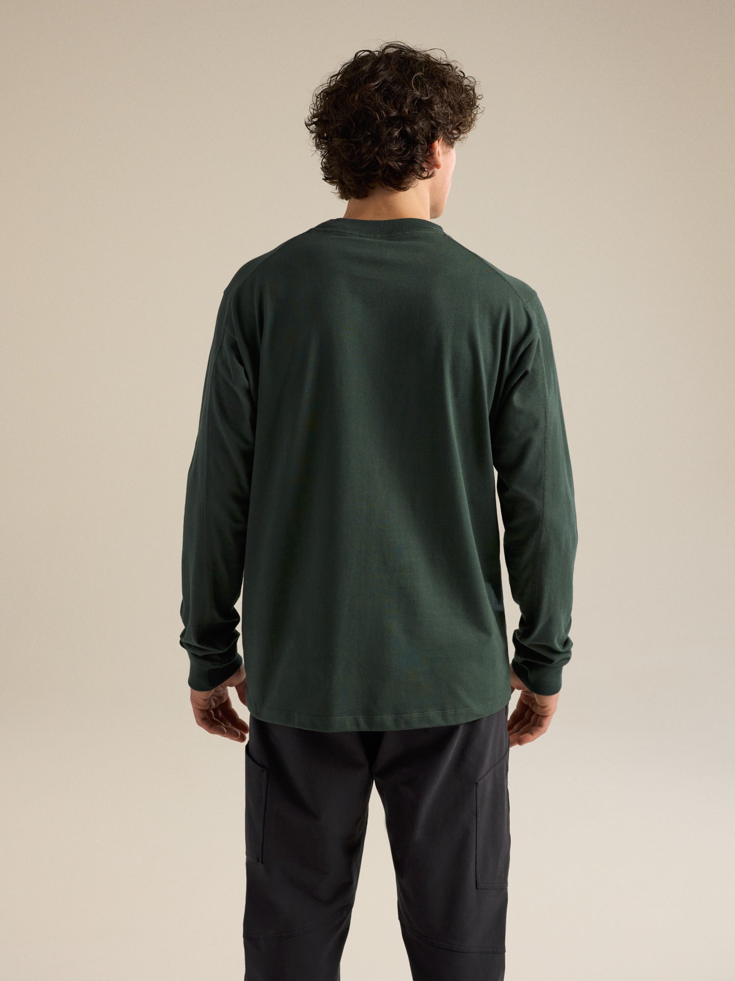 Kragg Cotton Shirt LS - Dark Jade