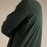 Kragg Cotton Shirt LS - Dark Jade