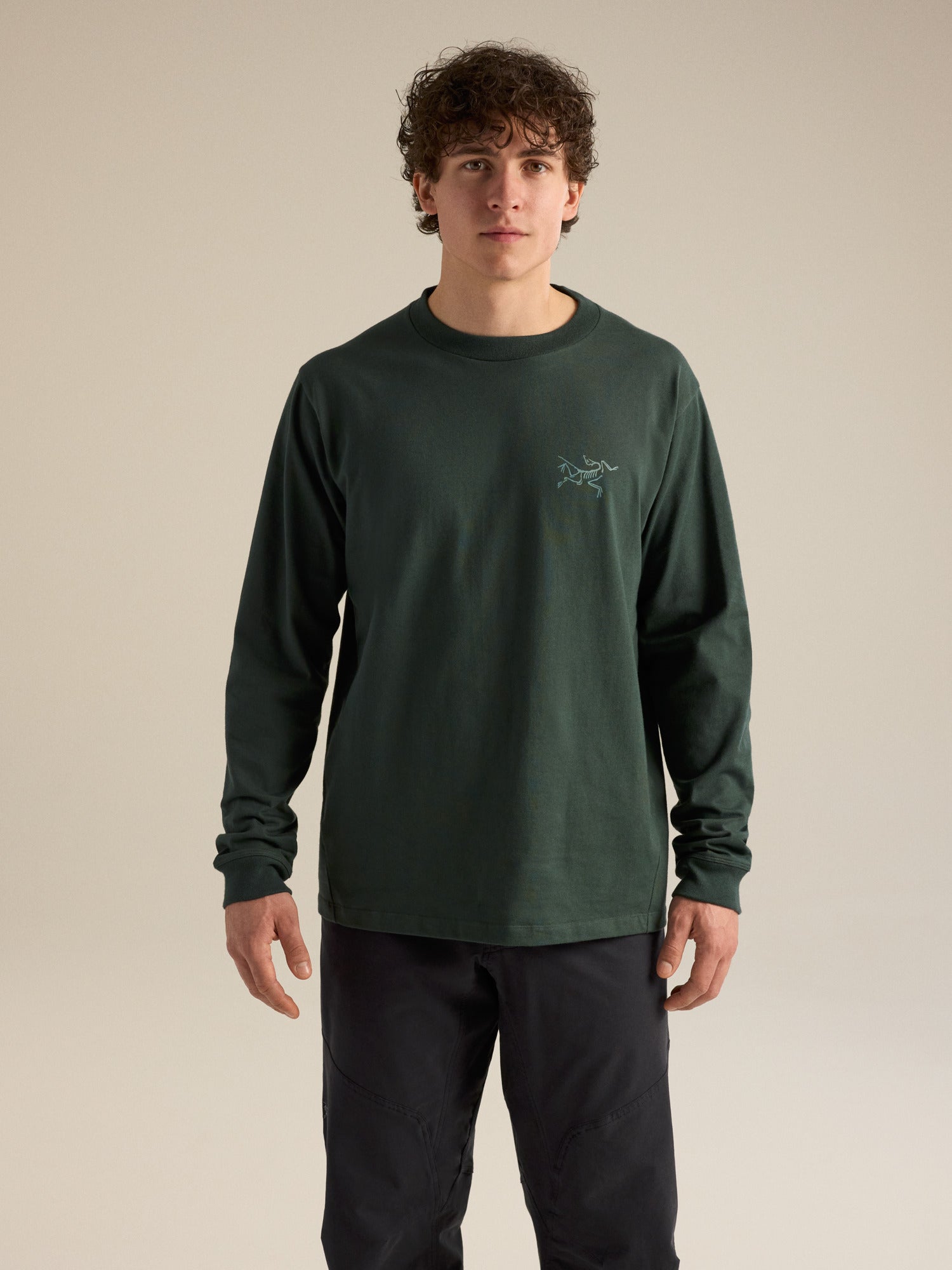 Kragg Cotton Shirt LS - Dark Jade