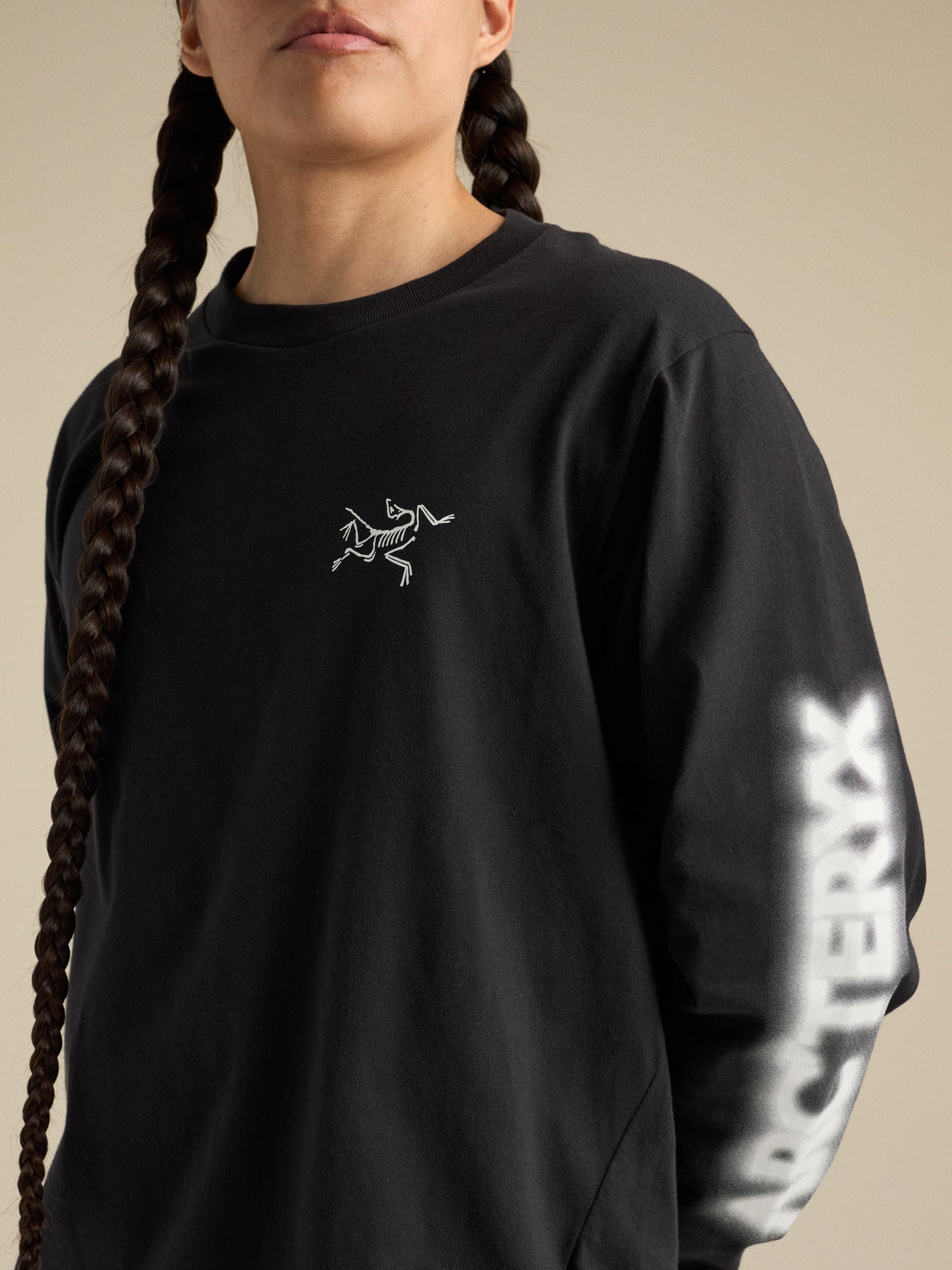 Kragg Cotton Dream State Shirt LS - Black / White