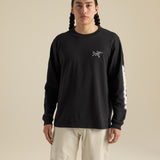 Kragg Cotton Dream State Shirt LS - Black / White