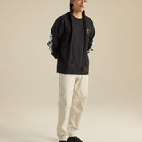 Kragg Cotton Dream State Shirt LS - Black / White