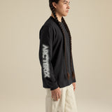 Kragg Cotton Dream State Shirt LS - Black / White