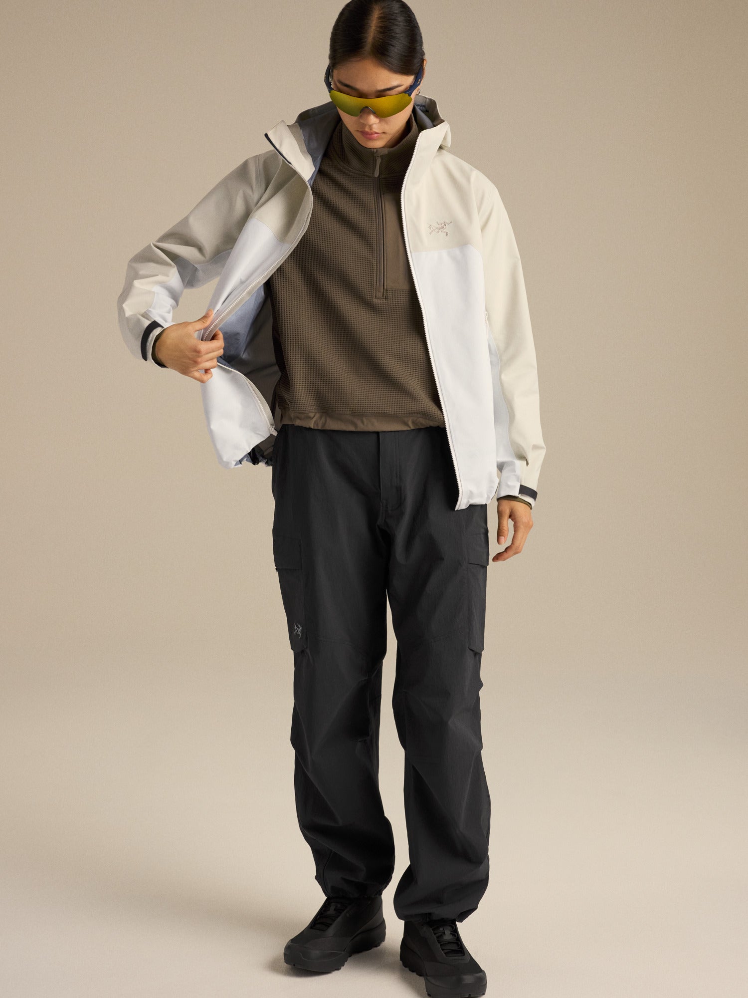 Beta Jacket - Sea Salt / Arctic Silk