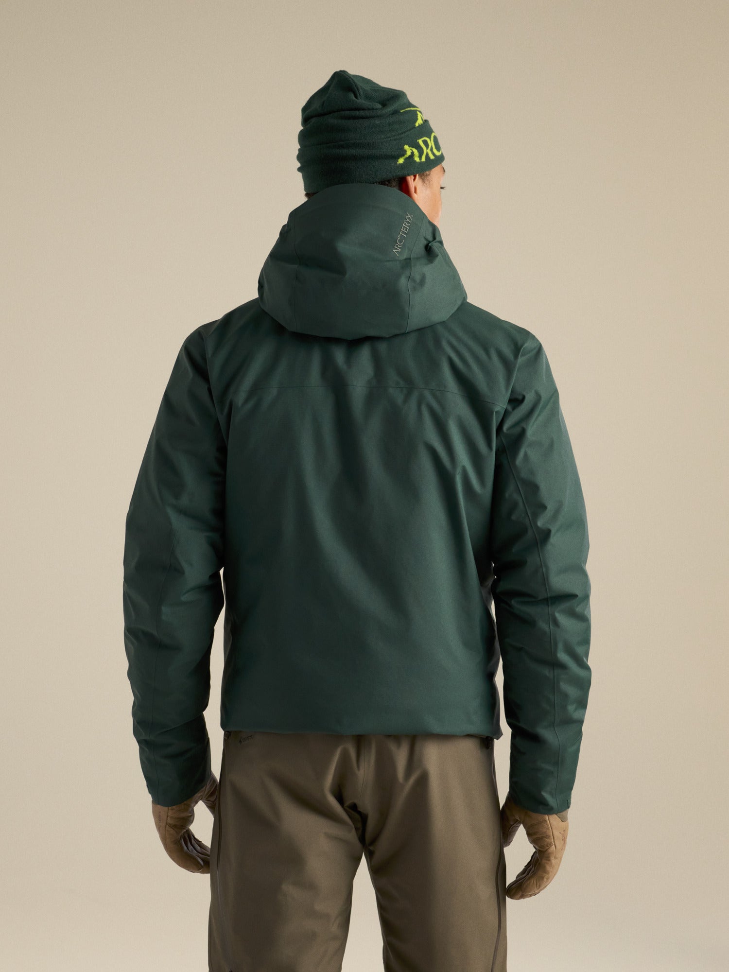 Macai Down Jacket - Dark Jade/Mongoose