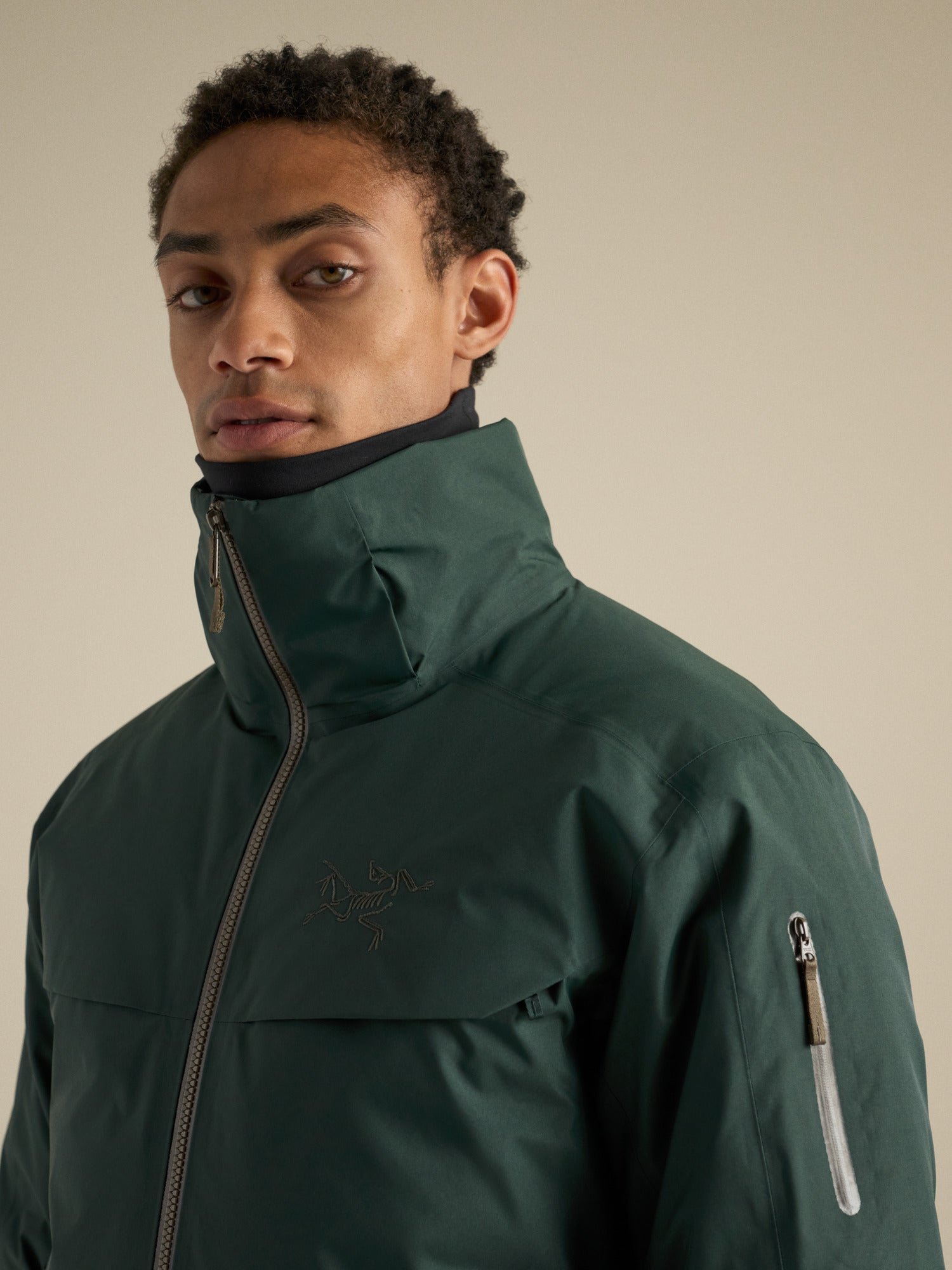 Macai Down Jacket - Dark Jade/Mongoose