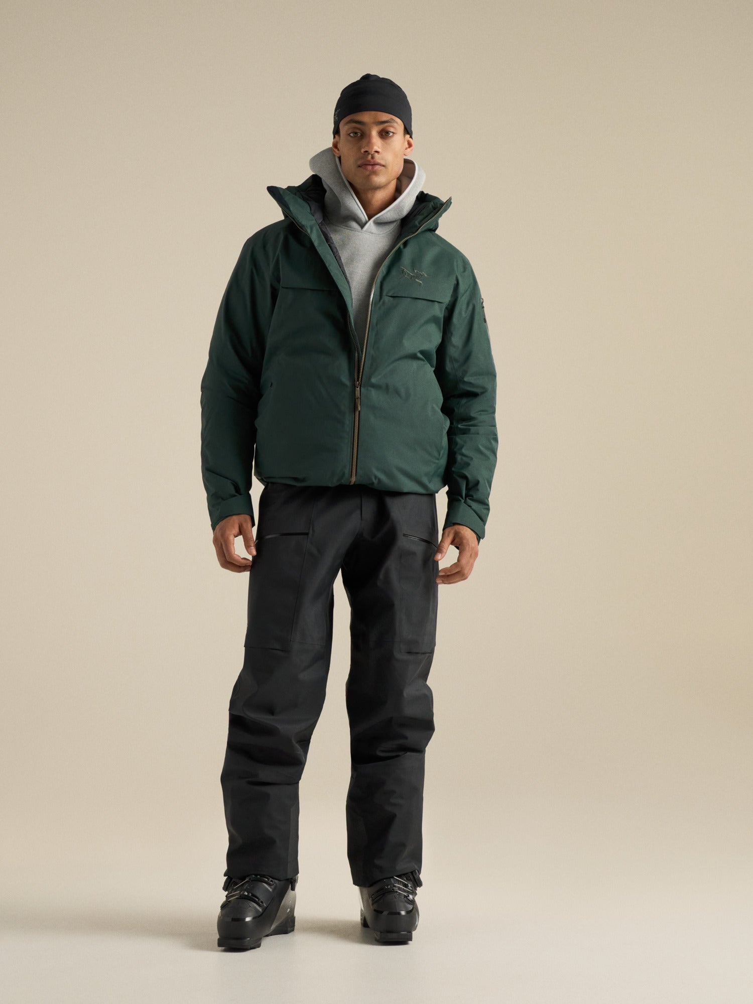 Macai Down Jacket - Dark Jade/Mongoose
