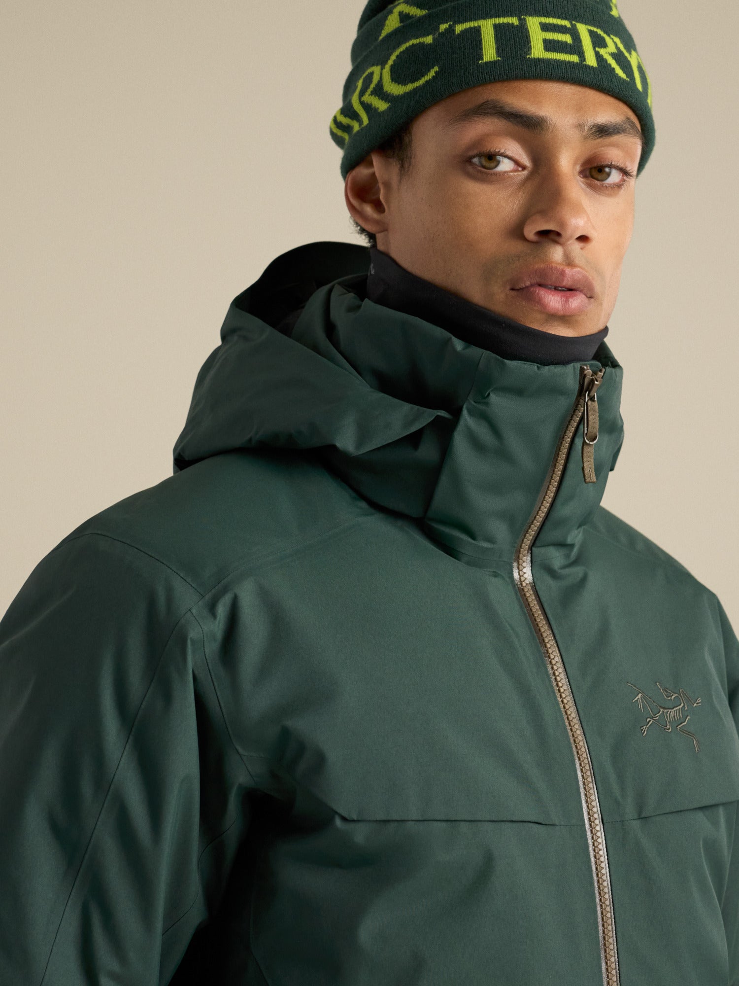 Macai Down Jacket - Dark Jade/Mongoose