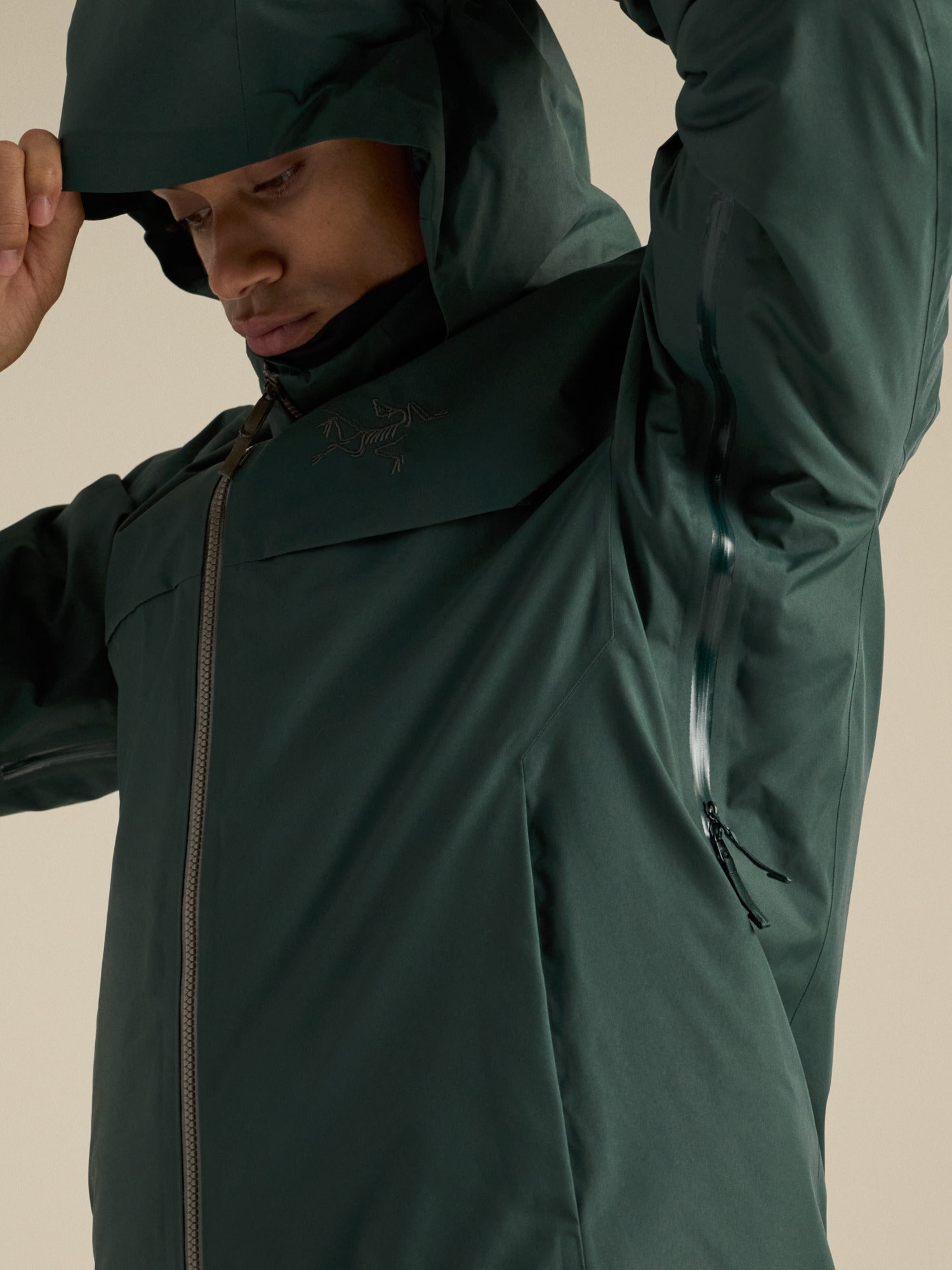 Macai Down Jacket - Dark Jade/Mongoose