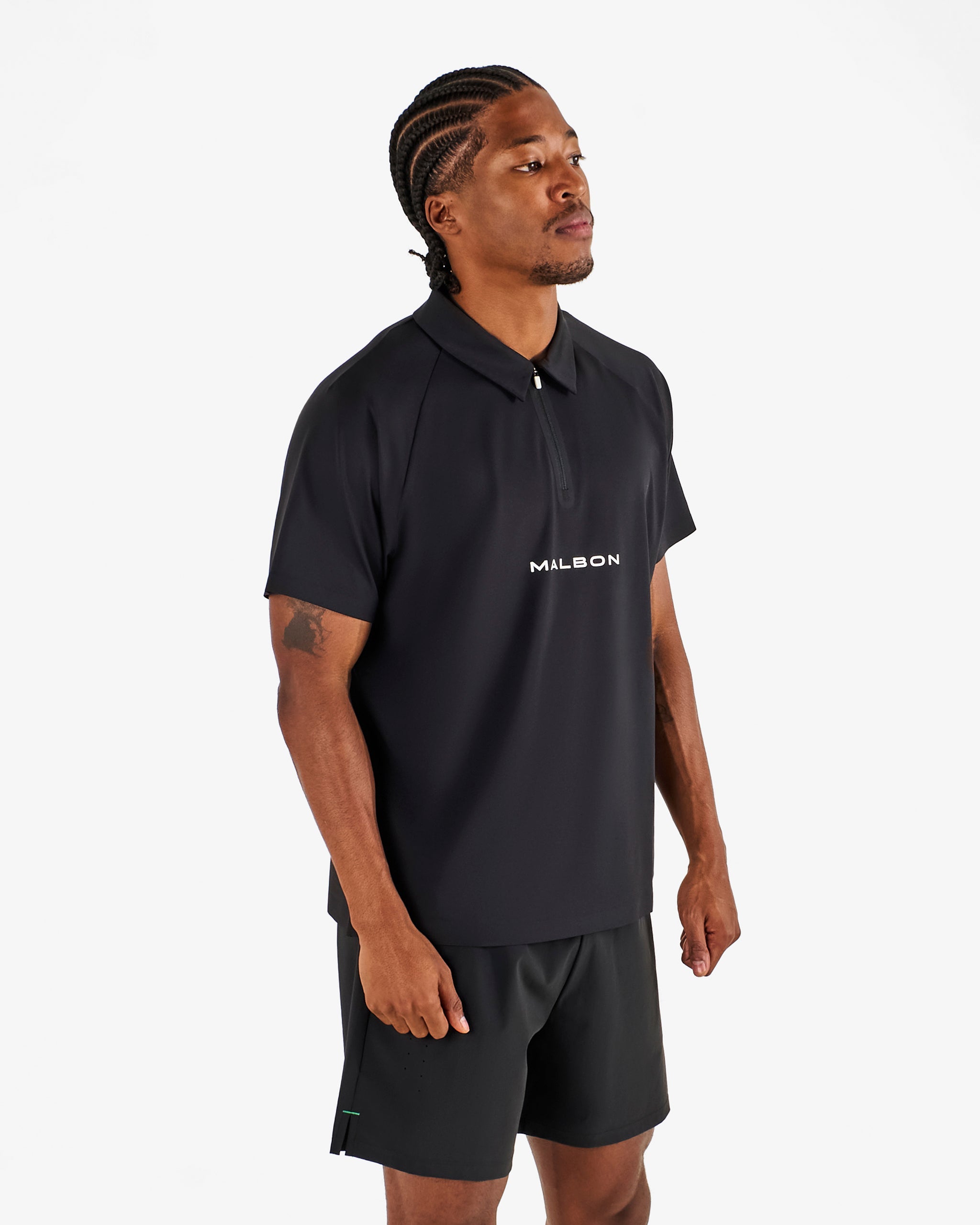 Performance Zip Raglan Polo